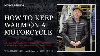 How to keep warm on a motorcycle