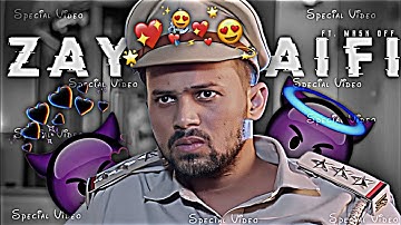 MASK OFF - ZAYN SAIFI EDIT | Zayn Bhai Attitude Status | Mask Off Song Status @Round2hell #r2h