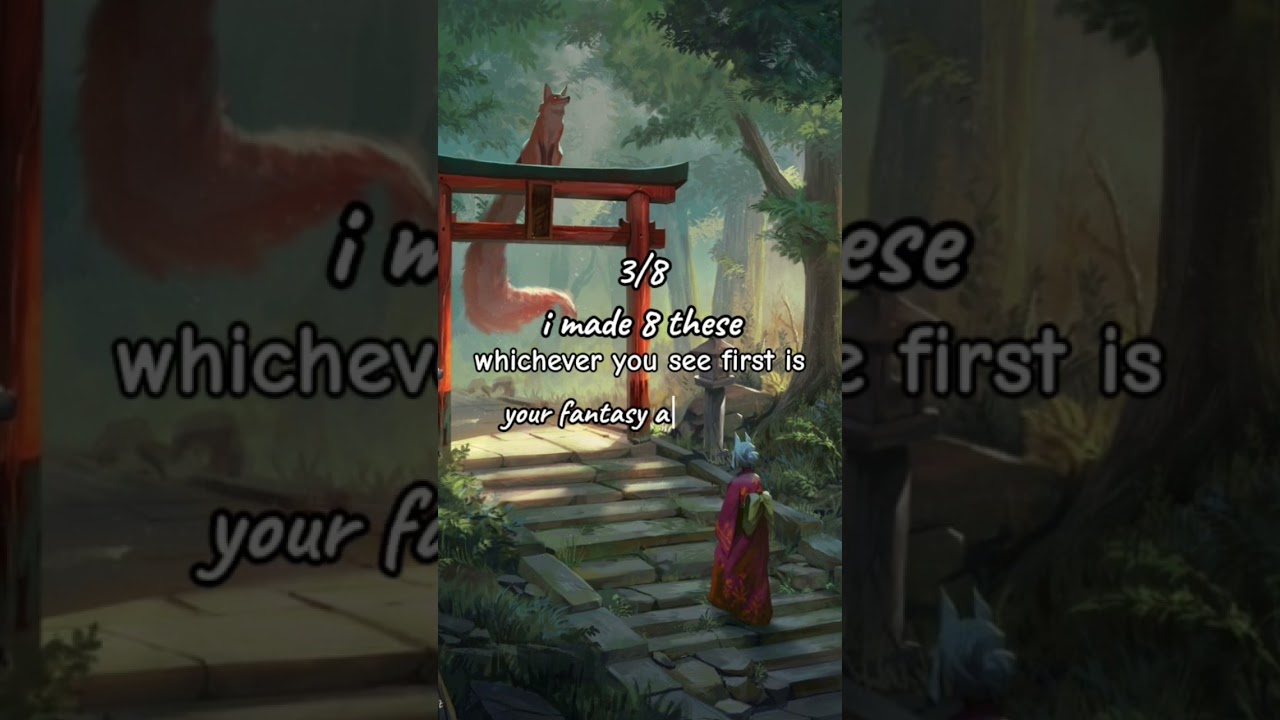 3/8 your fantasy animsl soul 