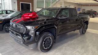 Congratulations again my friend on your Brand New 2024 Toyota Tacoma TRD Sport
