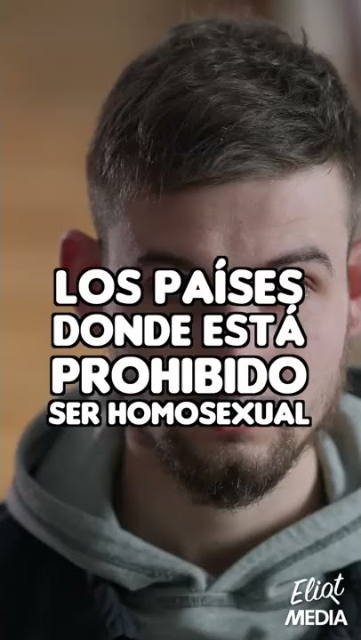 COUNTRIES WHERE IT IS PROHIBITED TO BE HOMOSEXUAL 😢 #Shorts