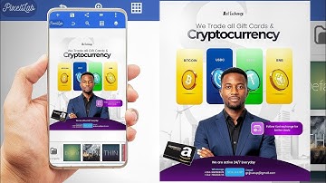 Create This Crypto Social Media Flyer Design In Pixellab || Mobile Graphics Design Tutorial 