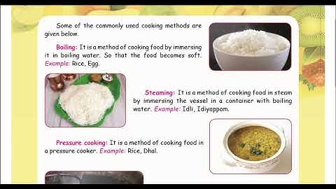 Samacheer Kalvi - Class 4 - EVS - Term 2 - Unit 1 - Food - With Answers - Part 1