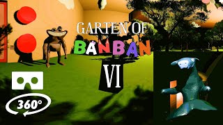 360° VR GARTEN OF BANBAN 6 - Virtual Reality Gameplay Experience