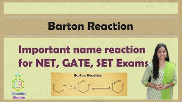 Barton reaction |Mechanism|Solved Examples|CSIR-NET GATE-CHEMISTRY |IMP Name Reaction |1,5-H shift |