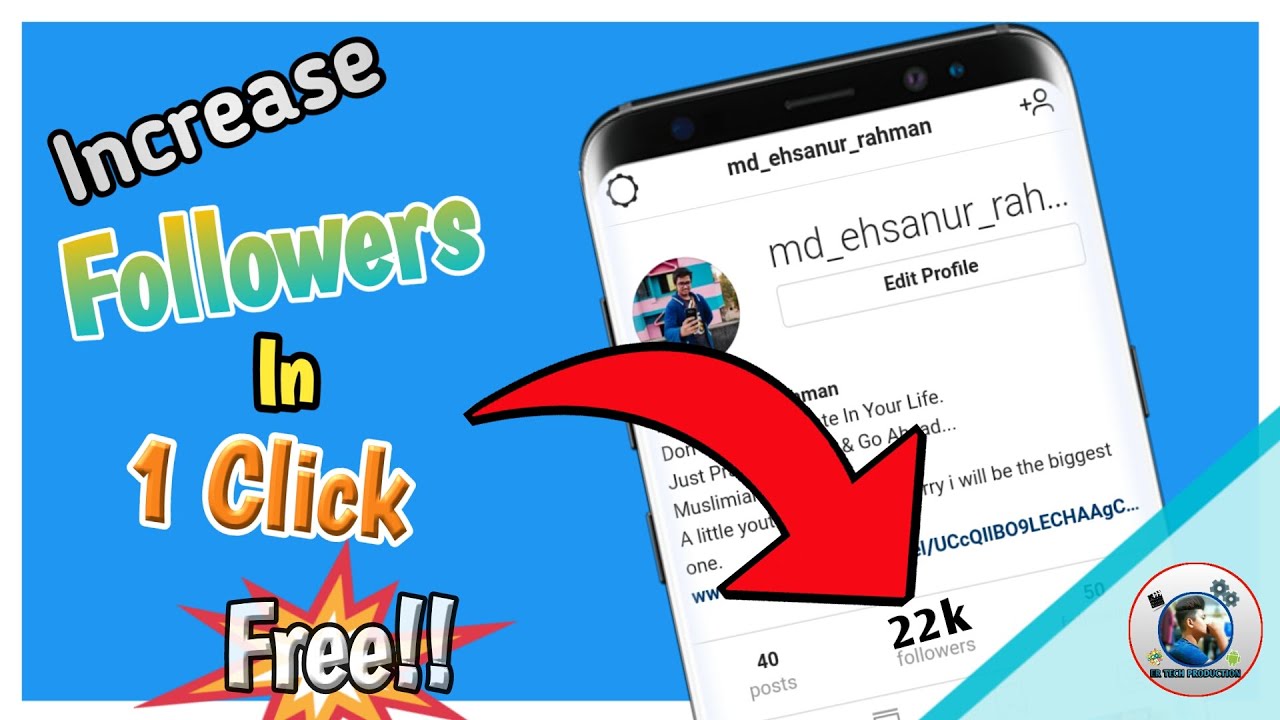 How to Increase INSTAGRAM Followers || 100% Real || Best & New Trick of ...
