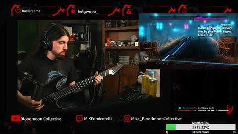 Master of Puppets But Every Time He Says Master It Gets Faster - Rocksmith Twitch Highlight