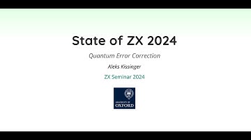 ZX and Quantum Error Correction