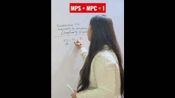 MPC+MPS =1 ✅ #economics #cbse #revision #shorts #casalonijain