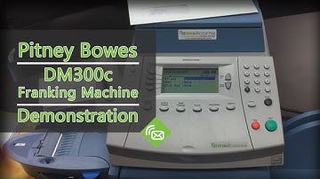 Franking Machines - Pitney Bowes DM300c Franking Machine