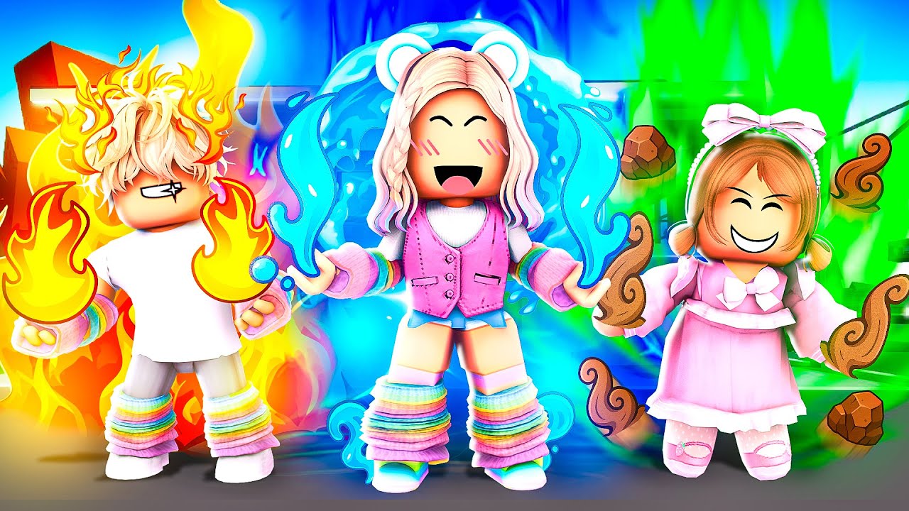 YASZOCA COMEÇOU SUA PRÓPRIA FAMÍLIA ELEMENTAL em BROOKHAVEN