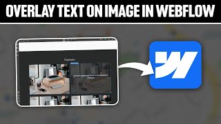 How To Overlay Text On Image in Webflow ! (Full Tutorial)