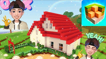 Block Craft 3D  How to Build Easy House 🏠 Mobile Gameplay
