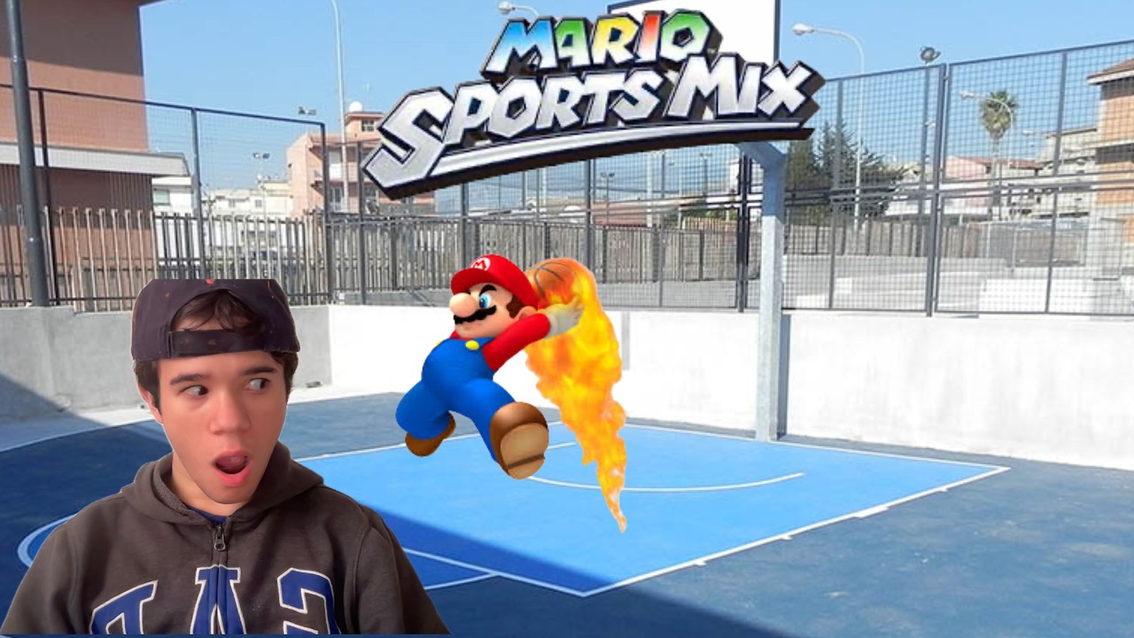 super Mario sports Wii - SCHIACCIATA EPICA!!!
