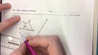 Transformations - Reflections Off Grid - FishMath.com