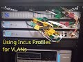 Using Incus Profiles for VLANs