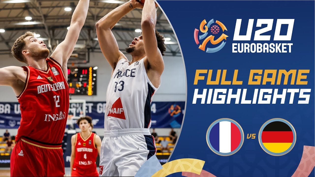 France 🇫🇷 vs Germany 🇩🇪 | Extended Highlights | FIBA U20 EuroBasket 2024