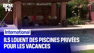 Ils louent des piscines à des particuliers pour les vacances