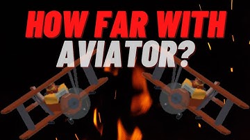 How Far Can You Go With ONLY The Aviator? | Roblox Tower Battles