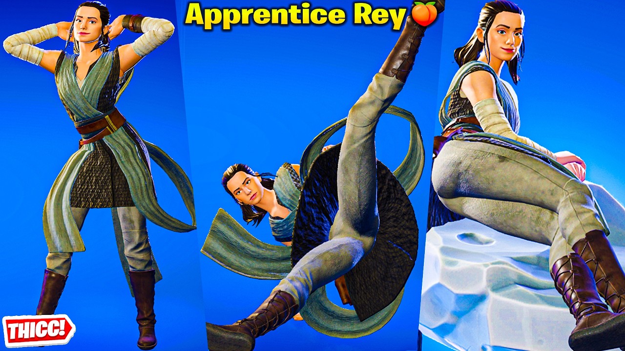 Fortnite Apprentice Rey Skin Showcase Thicc 🍑😍 Top Tiktok Dances ...