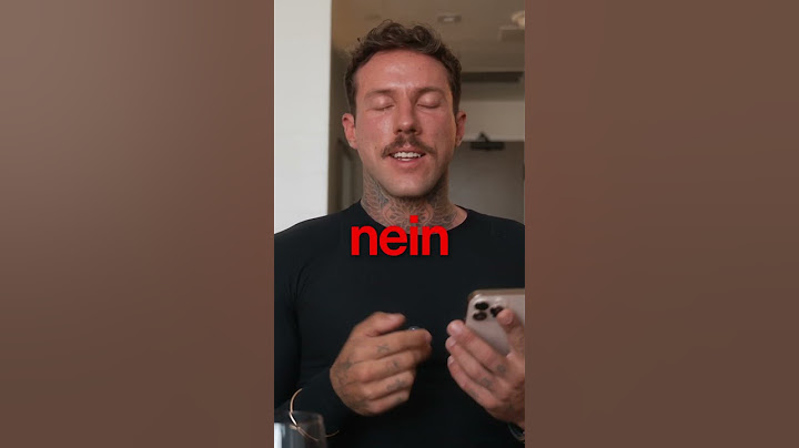 Das ist kein Job!