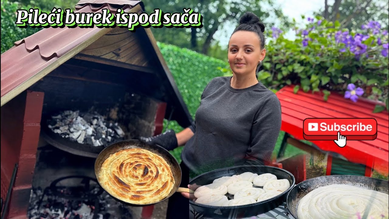 Pileći burek ispod sača🍀Kolko zaradimo kolko drugi misle da zarađujemo😒