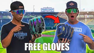 Giving Strangers FREE Baseball Gloves at the LITTLE LEAGUE WORLD SERIES!