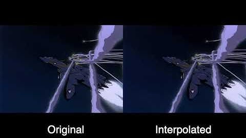 Itano "circus" with DAIN(Depth-Aware Video Frame Interpolation)