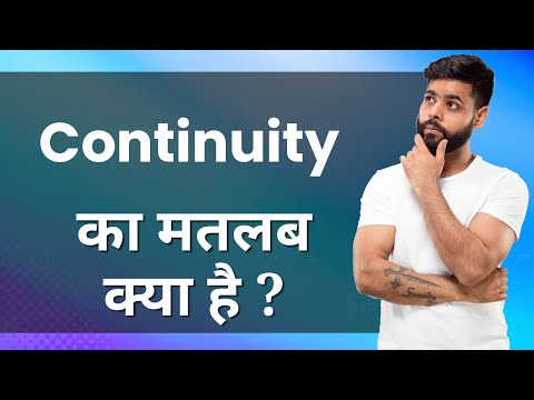 CONTINUITY Ka Matlab