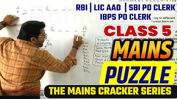 RBI ASSISTANT SBI IBPS PO CLERK MAINS LEVEL REASONING ROHIT SIR GUIDELY