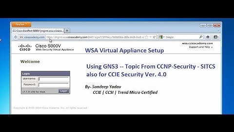Cisco Ironport WSA- CCNP Security-SITCS