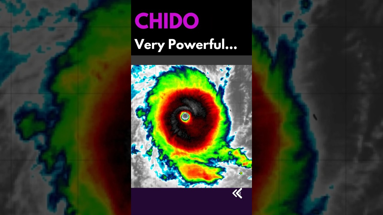 Extremely Powerful & Dangerous Cyclone Chido... #weather #mauritius #tropical #cyclone #news
