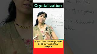 Crystallization Explained in 60 Seconds 💎 | Class 9 Science | Pure Substance Separation #shorts