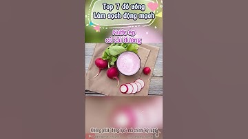 Nước ép củ cải đường là thức uống giàu dinh dưỡng và có lợi cho sức khoẻ #dinhduong #sứckhỏe