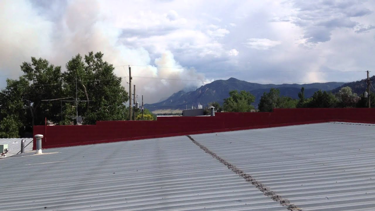 Flagsaff Boulder, CO Fire