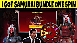 Samurai Bundle Return in Indian Server || I Got Samurai Bundle|| Samurai Bundle spin 😲