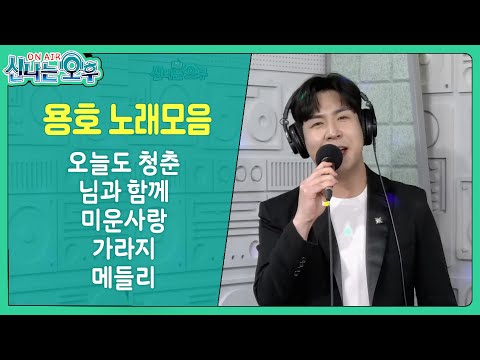 용호 노래모음(오늘도 청춘/님과 함께/미운사랑/가라지메들리) #신나는오후 #trotclass #K_Music