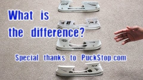 What Is The Difference Between Hockey Skate Blades & Holders - Reebok E Pro, Easton, Bauer LS2 Tuuk