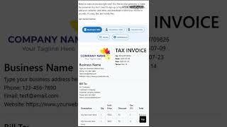 Create Invoices in Seconds — Free Online Invoice Generator 2025!