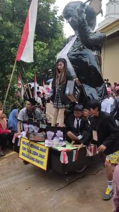 Karnaval tema koruptor || tikus kantor hewan yang dilindungi #karnaval #viral #kemerdekaan