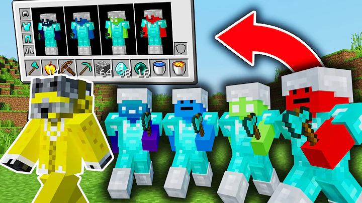 Minecraft Manhunt, But My Hunters Share An Inventory Rematch...