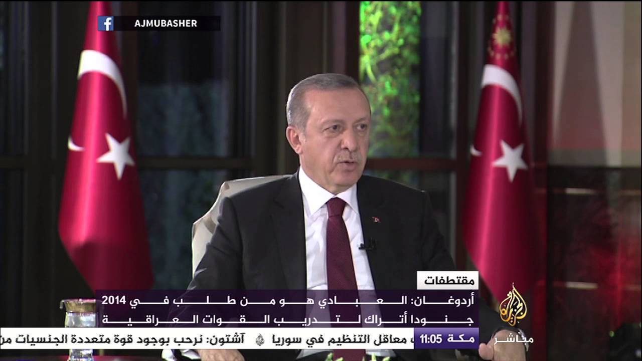 أردوغان: العبادي هو من طلب جنود أتراك لتدريب القوات العراقية