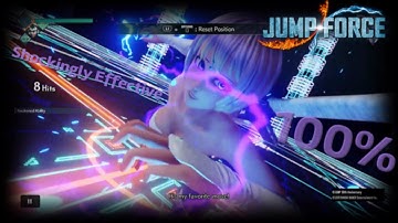 |100% DAMAGE LIGHTNING TYPE A CAC BUILD| JUMP FORCE