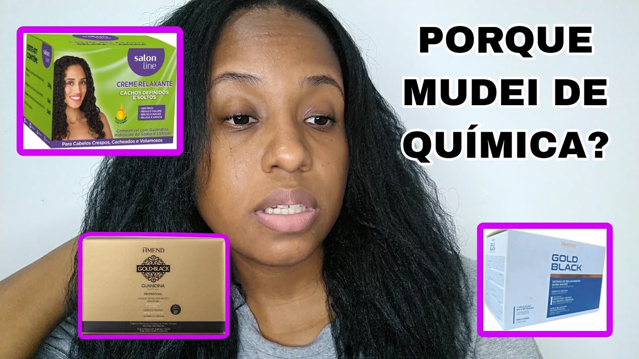 PORQUE MUDEI DE QUÍMICA? | RELAXANTE SALON LINE CAIXA VERDE | GUANIDINA AMEND