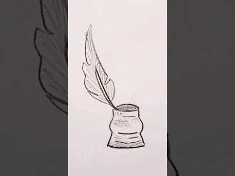 How To Draw An Ink Step By Step كيفية رسم حبر خطوة بخطوة 