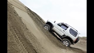 2019 06 16肉粽角飆沙 實測JIMNY JB43 M18A 5MT 使用3檔越野能力