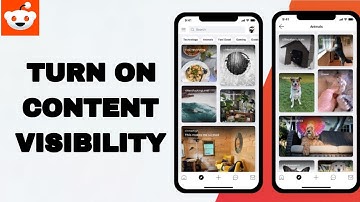How To Turn On Content Visibility On Reddit App