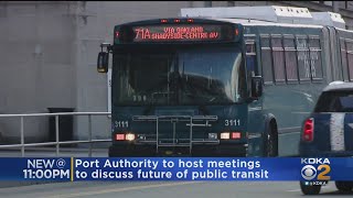 Port Authority To Hold Meetings Discussing Public Transit