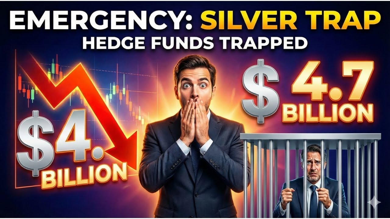 EMERGENCY: $4.7 Billion Silver Short Squeeze—Hedge Funds TRAPPED as Physical Supply Vanishes