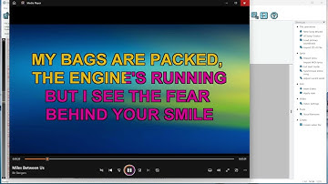 Create a karaoke from MP3 with AI in Karaoke Video Creator